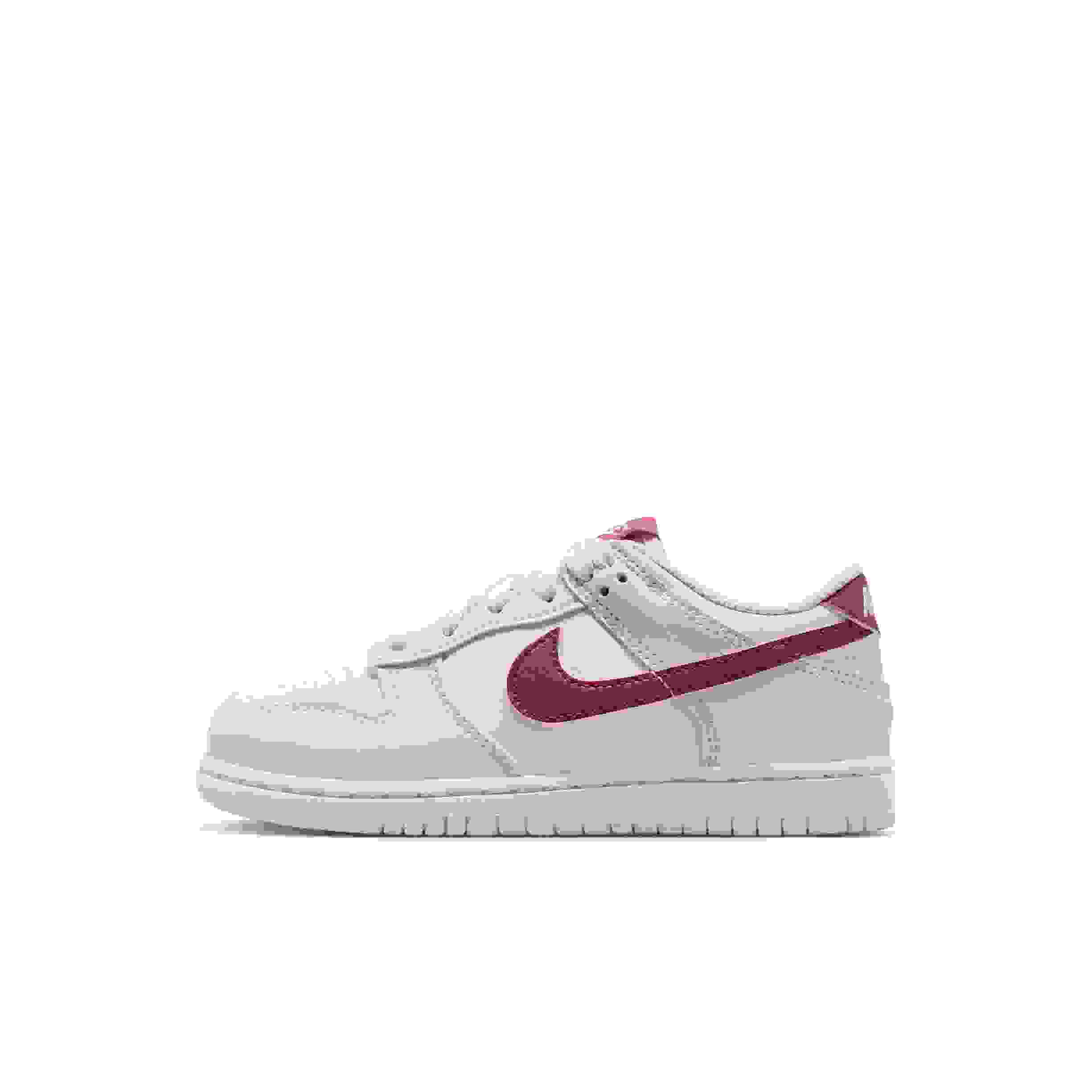 Nike Dunk Low Preschool Girls' "Soft Pearl/Pink Smoke" Shoe